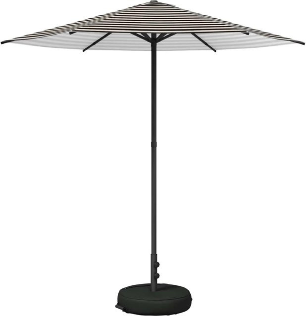 vidaXL Garten-Schirm mit Fuß aus Polyester und Stahl, Rechtwinklig, B/T/H: 230 x 230 x 228 cm - Bild 1