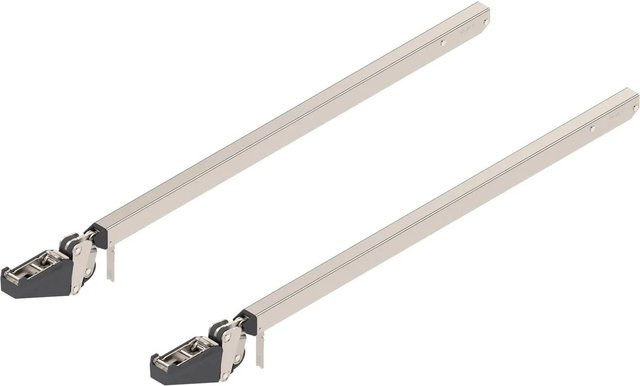 Blum Teleskophebel-Set Aventos Hf Top 22F3900 Kh für Kraftspeicher in Silber, vernickeltem Edelstahl, Länge: 840-1.200 mm - Bild 1