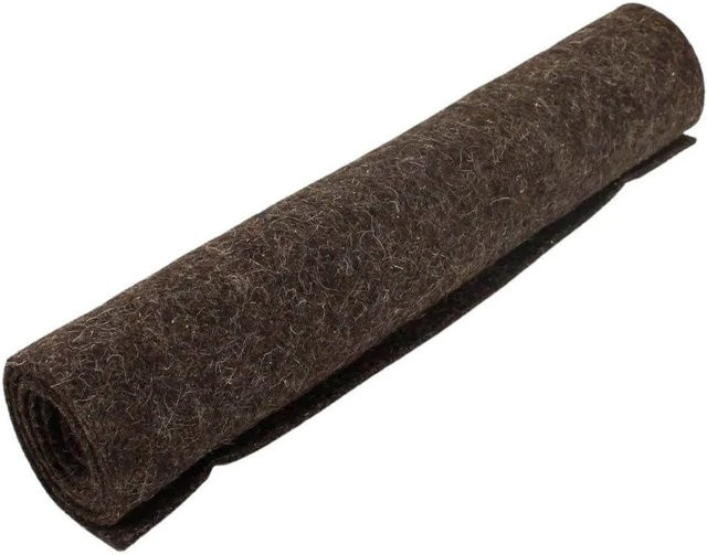 Galaflor Winterschutzmatte aus Schafwolle in Braun, B: 0,5 m, L: 1,5 m - Bild 1