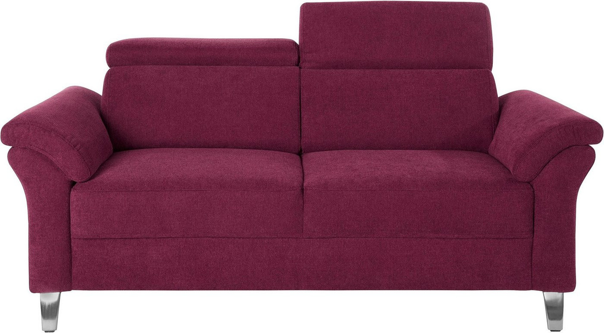 sit&more 2,5-Sitzer Arngast mit Federkern und verstellbarem Kopfteil - Bild 1