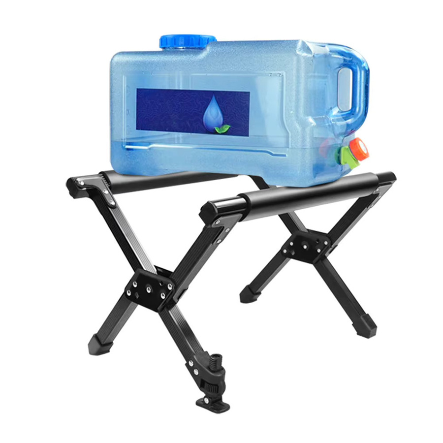 APWIKOGER Tragbarer Camping Kühler Ständer aus Aluminiumlegierung für Eisboxen und Grill beim Wandern und Picknick - Bild 4