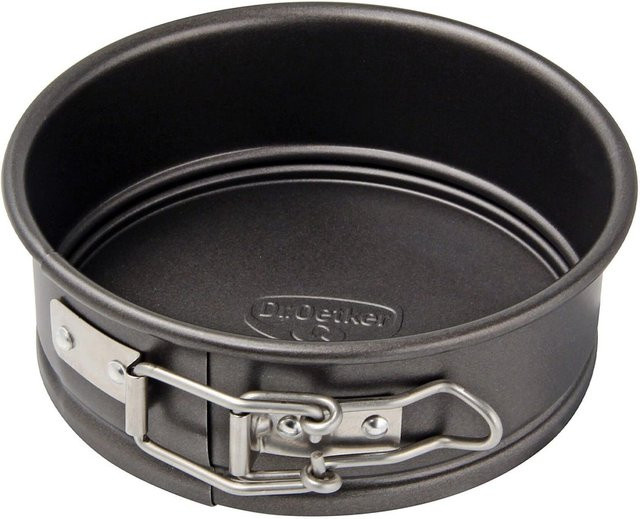 Dr. Oetker Springform Back-Freude, rund, schwarz, Durchmesser: 12 cm, Antihaftbeschichtung - Bild 1