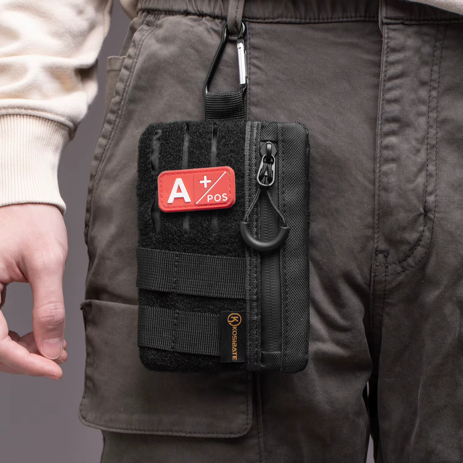 EDC Taschenorganizer Mini-Werkzeugtasche für den täglichen Gebrauch in Schwarz oder Grün - Bild 3
