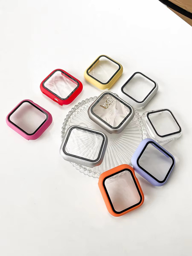 Gehäuseabdeckung und Displayschutzfolie für Apple Watch, Unisex - Bild 6