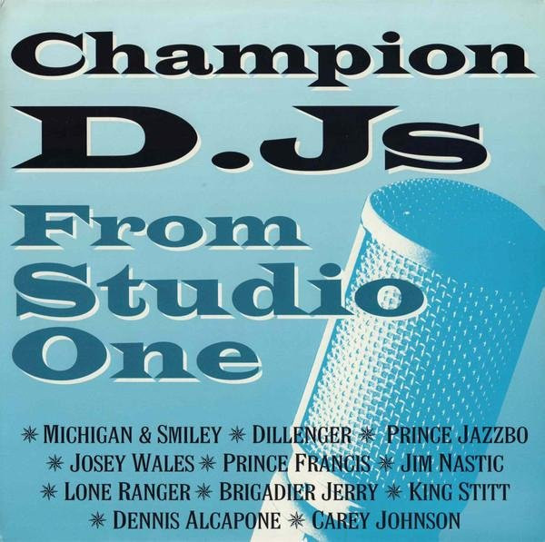 Studio One Champion D.Js From Studio One LP Schallplatte Various Reggae Ska Dub Blau Gebraucht - Bild 1