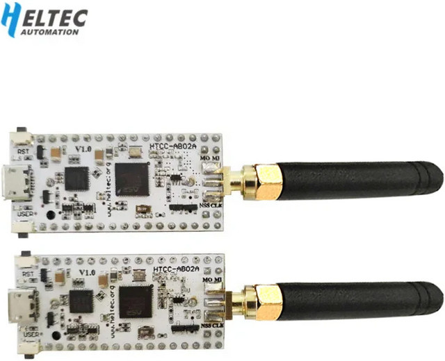Heltec CubeCell LoRa Knoten ASR6502 mit Batteriegehäuse, Antenne und Anschluss für Arduino und LoRaWAN Anwendungen - Bild 1