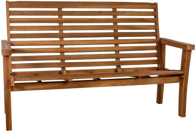 CLP Teakbank Nicosia mit Liegefunktion aus Teakholz in Braun, Breite: 180 cm - Bild 1