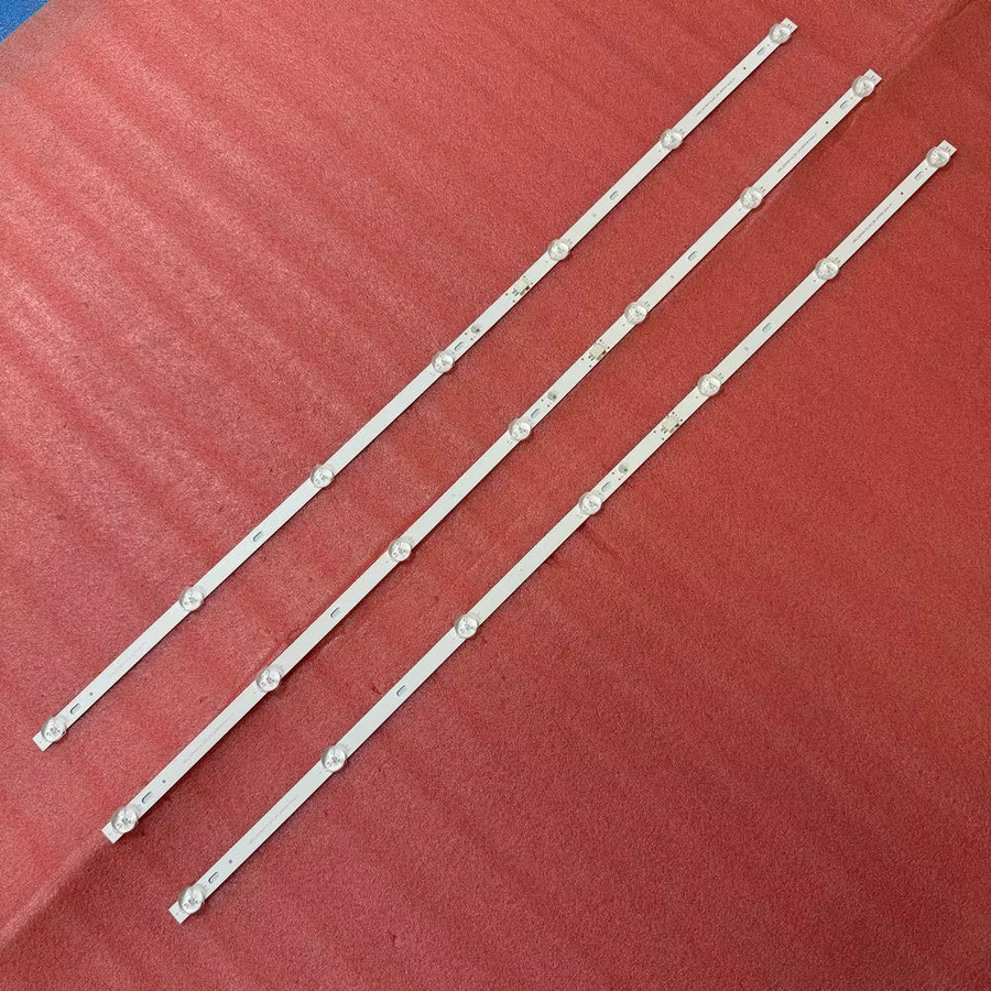 3er Set LED-Streifen für TV-Hintergrundbeleuchtung HRS_SQY40A114_3X7_2W_MCPCB 12MM_V1 in Weiß, kompatibel mit RCA RLDED4016A-H, AKTV4030, EX-40FS007B, 40LFA19S, 40LFN19S und ET-40FHD18S-T2 - Bild 2