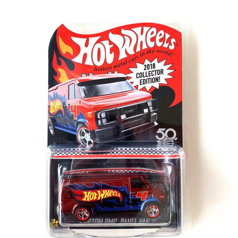 Hot Wheels RLC Red Line GMC Van, Mini-Druckgussauto, mit Metall und Gummi - Bild 1