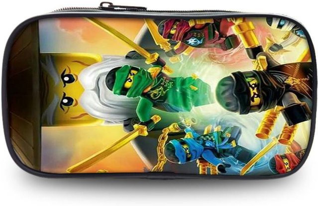 SolaceStone Ninjago Federmäppchen für die Schule in Pink und Multicolour - Bild 1