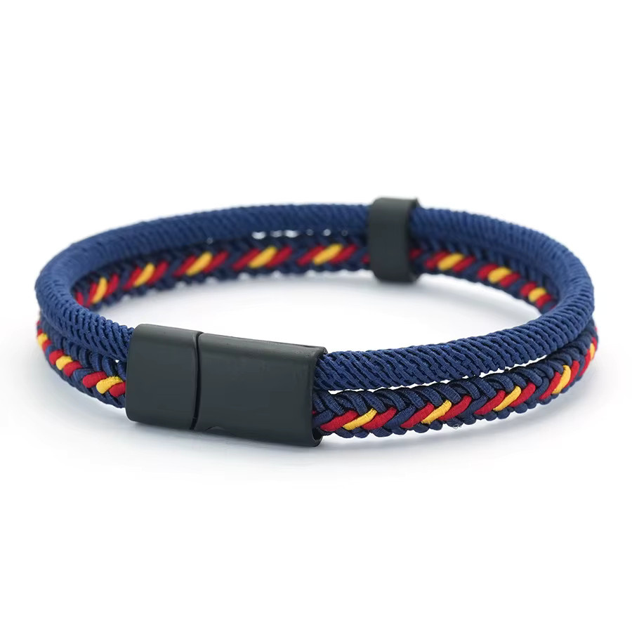 Noter Kordelarmband, geflochten, Bunt, Herren - Bild 2