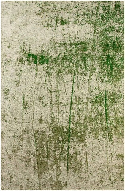 Lola&Moi Teppich Piquant Green in Grün mit abstraktem, malerischem Muster, Breite: 240 cm, Tiefe: 340 cm - Bild 1
