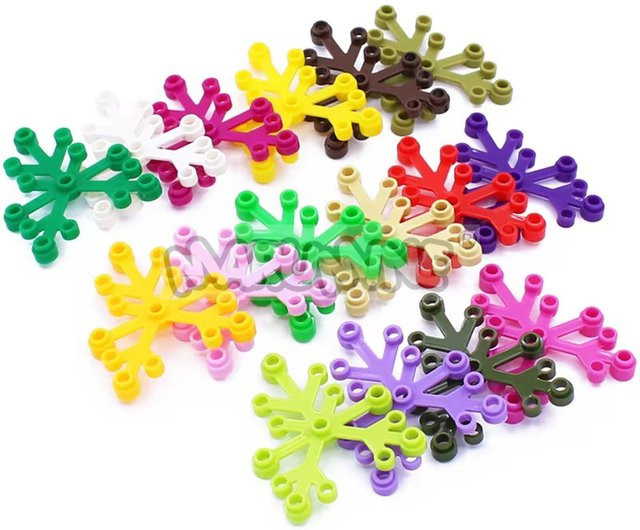 Marumine Blätterblock-Blumenbaum-Teile, Zubehör, 50-teiliges Set - Bild 1