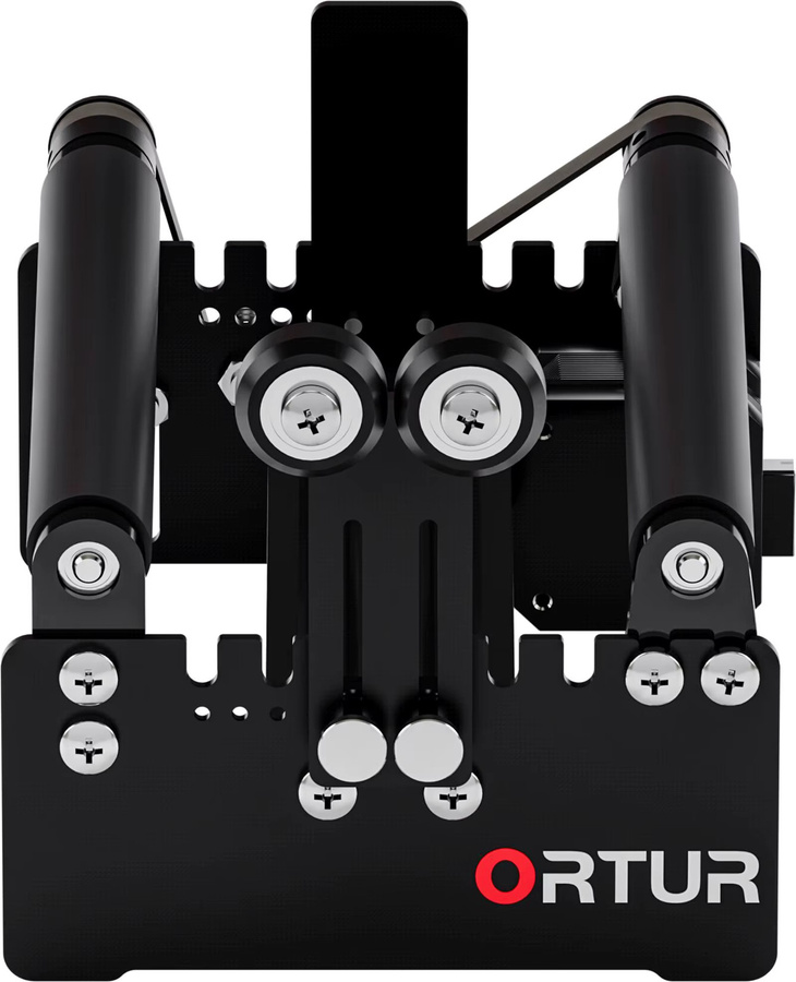 ORTUR YRR2.0 Rotary Roller Gravurmodul für die Y-Achse zur Gravur zylindrischer Objekte in Schwarz - Bild 2