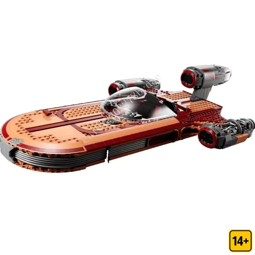 Hot Toys Star Wars Luke Skywalkers Landspeeder, Fahrzeug, 1890 Teile - Bild 2