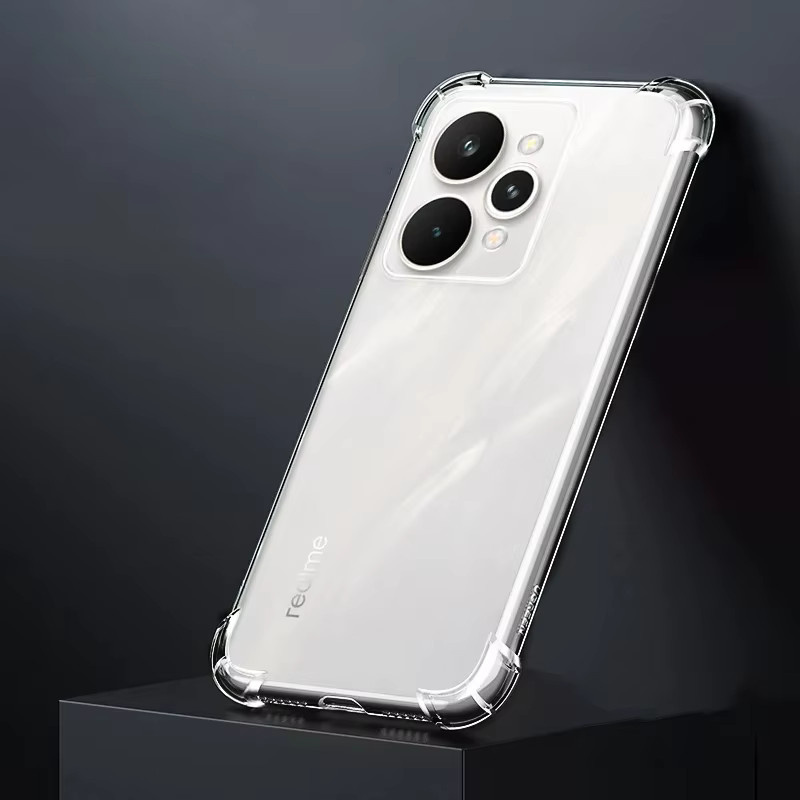 Transparente Airbag Handyhülle für OPPO RENO 15 Pro Max, RENO 15FS und RENO 15 C, weiche TPU-Schutzhülle mit Stoßfänger-Ecken - Bild 2