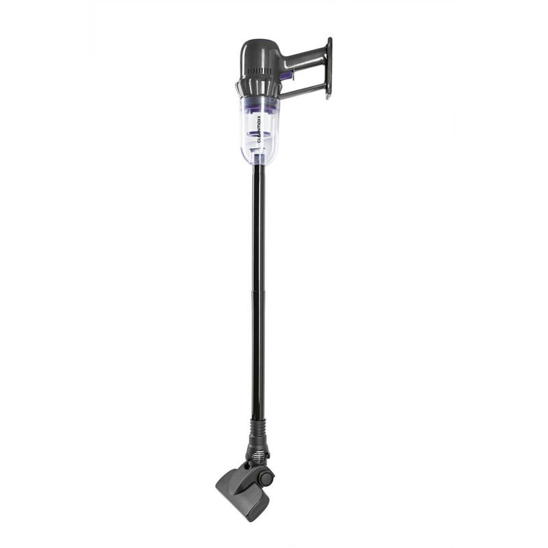 CLEANmaxx Akku-Hand- und Bodenstaubsauger grau lila, beutellos, B/H/L: 17,5 x 24,5 x 36 cm - Bild 3