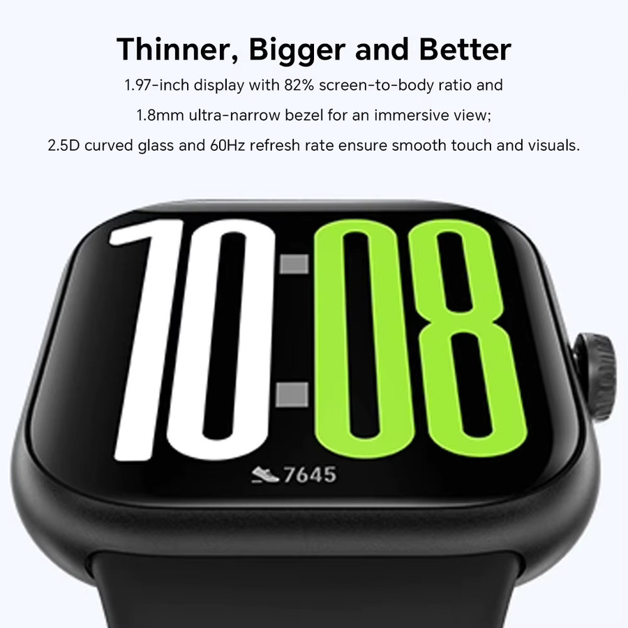 HONOR CHOICE Watch 2 Pro Smartwatch mit 1,97 Zoll AMOLED-Bildschirm in Schwarz, Globale Version - Bild 2