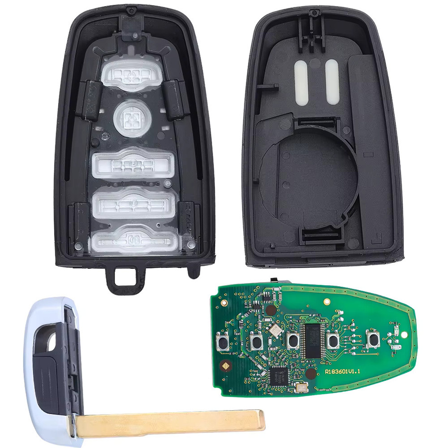 Keyecu Smart Proximity Fernschlüssel für Ford Expedition Explorer Escape Edge ST, 902 MHz, Schwarz - Bild 4