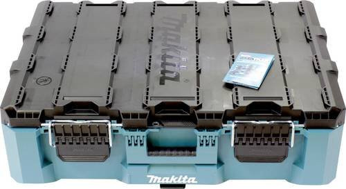 Makita Maktrak P-91017 Werkzeugkoffer unbestückt in Blau und Schwarz, B: 80,0 cm, T: 56,5 cm, H: 25,2 cm - Bild 2