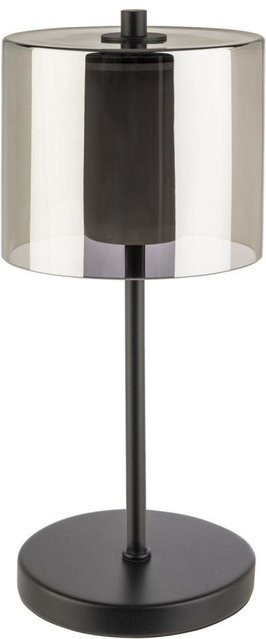 APS Akkutischleuchte ANTON LED dimmbar mit Fernbedienung, transparent, Durchmesser: 12 cm, Höhe: 28 cm - Bild 1