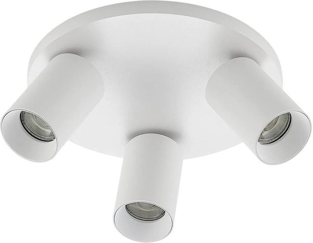 Arcchio Strahler Brinja 9928091 Modern Deckenleuchte aus Aluminium in Weiß, 3-flammig, GU10, verstellbar - Bild 1