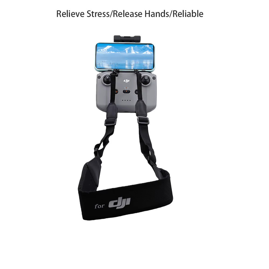 DJI Strap Lanyard für Fernbedienungen RC-N1, RC-N2, RC-N3 sowie NEO, Mini 2, Mini 3, Mini 4 Pro, Mini 5, Air 3S und Flip in Schwarz - Bild 2
