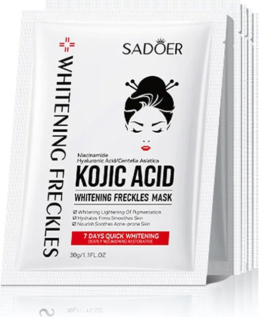 SADOER Kojisäure Gesichtsmaske, 30 Stück - Bild 1