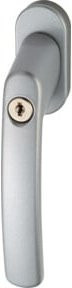 ABUS DK-Fenstergriff FG200 abschließbar, silber, Chrom - Bild 1
