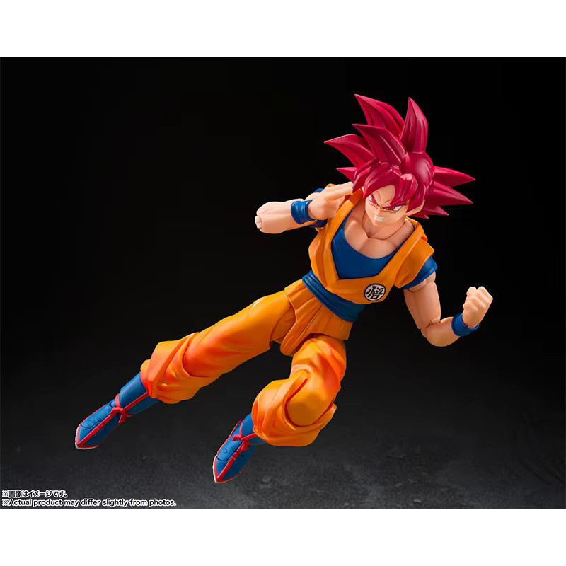 Bandai Dragon Ball Super Saiyan God Son Goku God Aura Figur, Actionmodellfiguren, Einzelfigur - Bild 3