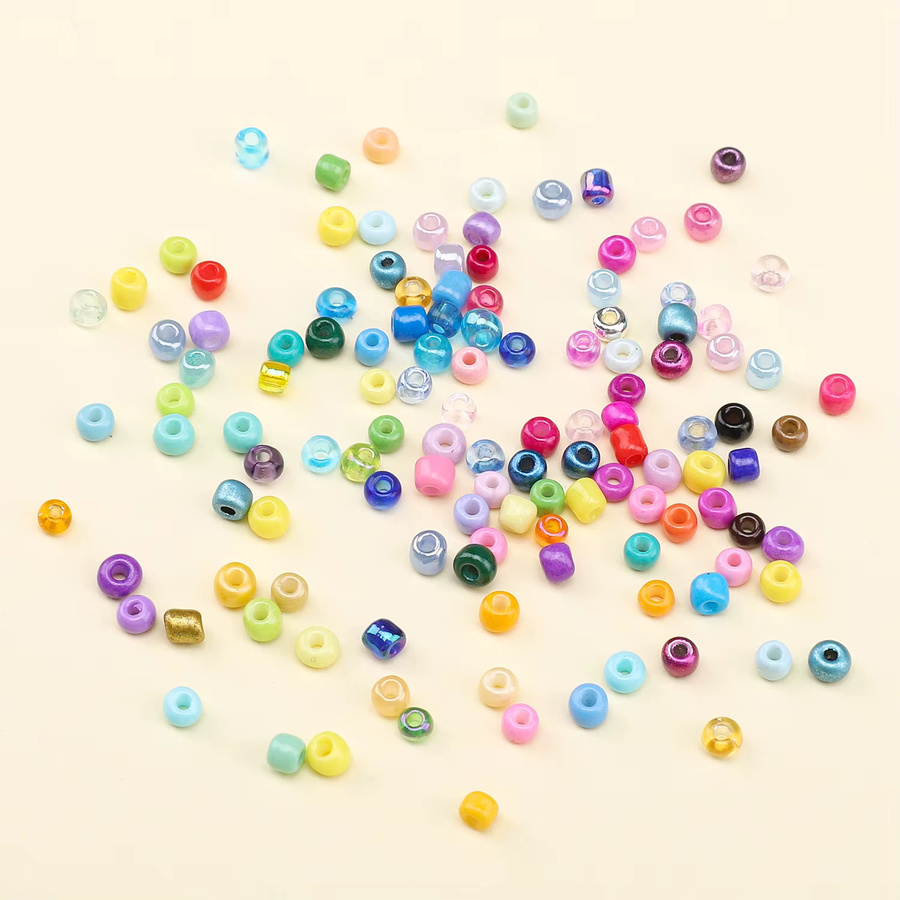 HMC Charm 24-Gitter-Reisperlenbox aus Glas, 3 mm - Bild 2