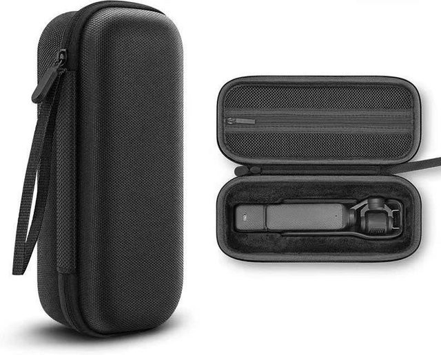 PULUZ Mini-Aufbewahrungstasche für DJI Osmo Pocket 3, wasserdichte EVA-Tragetasche in Schwarz - Bild 1