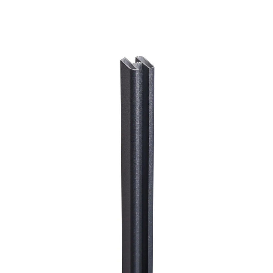 GroJa Stonefence H-Profil Anthrazit DB 703 aus Kunststoff, Länge: 180 cm - Bild 2