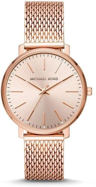 Michael Kors Armbanduhr, Edelstahl, Roségold, Quarz, 38 mm, Damen - Bild 1