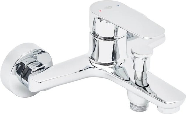 Swiss Aqua Technologies Wannenmischer Einhebelmischer Badewannenarmatur Aufputz in Chrom - Bild 1