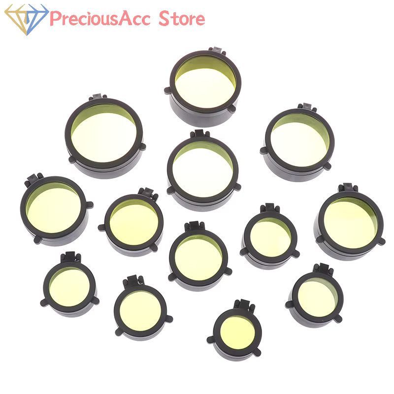 Gmarty Quick Flip Objektivabdeckung für Zielfernrohre und Teleskope, Staubdichte Abdeckung, Schwarz, für 36-64 mm Kaliber - Bild 2