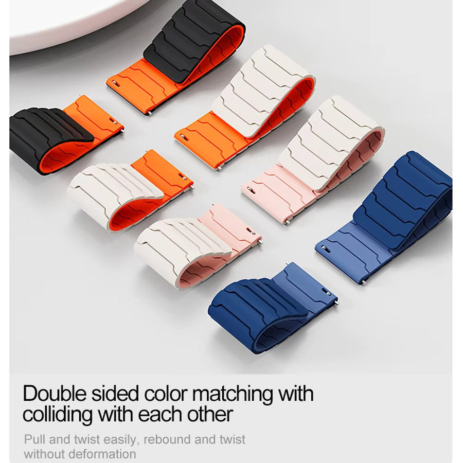 Garmin Uhrenarmband Silikon, Magnetarmband, multicolour - Bild 4