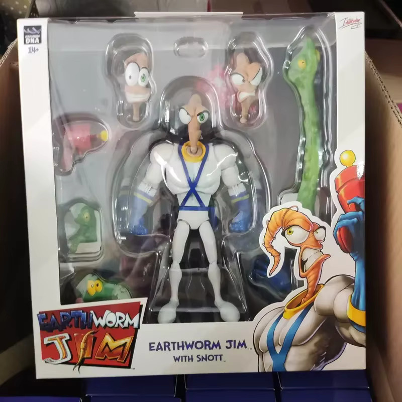 Premium Dna Earthworm Jim Crow Killer mit Snott, Actionfigur, 1/12 Maßstab, ab 14 Jahren - Bild 2