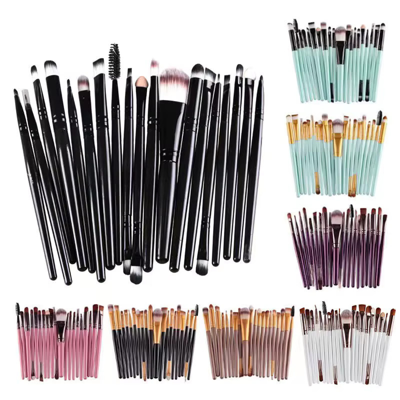 Augen-Make-up-Pinsel-Set, 20-teilig, Unisex - Bild 2