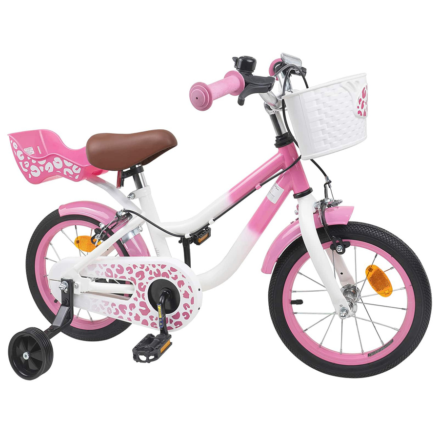 vidaXL Kinderfahrrad mit Stützrädern 16 Zoll für Alter 4-6 - Bild 2