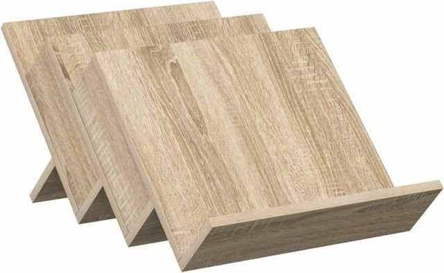 vidaXL Magazinregal Sonoma-Eiche modern B/T/H: 53 x 40 x 28,5 cm - Bild 1