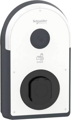 Schneider Electric EVlink Wallbox eMobility Ladestation EVB3S22N4B in Weiß mit NFC, Bluetooth, Ethernet und Wi-Fi - Bild 1