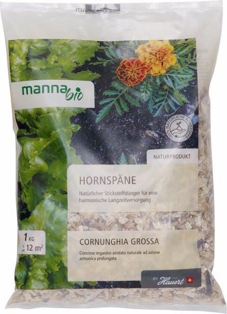 Manna Bio Hornspäne zur Langzeitdüngung, 1 kg - Bild 1