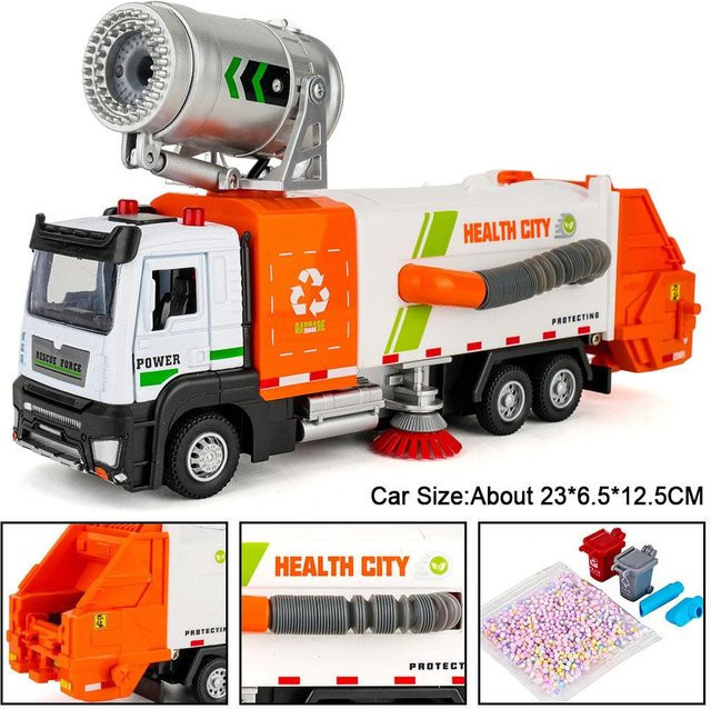 Linyi toy car Staubsauger Auto Modell, 1:32, Metallkarosserie, Rückzieher, ab 14 Jahren - Bild 1