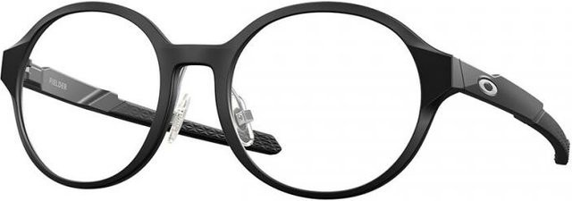 Oakley Oy8028d Fielder Kinderbrille, Vollrand, Rund, Kunststoff, Satin Black/Gray - Bild 1