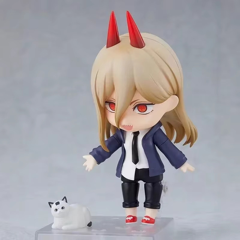 Bandai Anime Action Figure Chainsaw Man Denji Pochita Makima Q Version aus PVC, Multicolor, Höhe: 10 cm - Bild 3