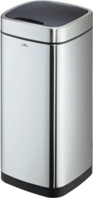 Durable Sensor Abfalleimer No Touch aus Edelstahl in Silber mit 35 l Fassungsvermögen - Bild 4