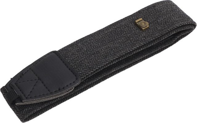 Koogeelife Kameragurt aus PU und Baumwollstoff in Schwarz, verstellbar und rutschfest, Retro Universal Schulter- und Nackengurt für Leica - Bild 1