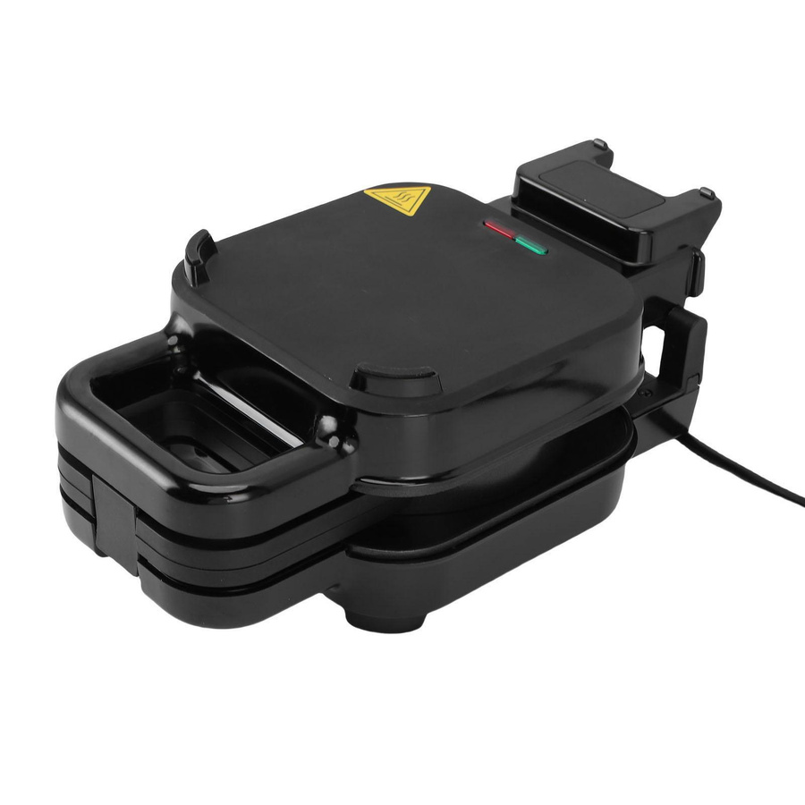 Aimo Waffelautomat mit 800W und Antihaftbeschichtung in Schwarz - Bild 3