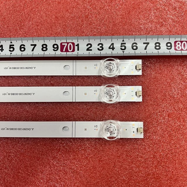 LED Hintergrundbeleuchtung Streifen mit 6 LEDs für Hisense TV Modelle 43A6BGTUK 43A6FG 43A62G 43A6GTUK HD425Y1U71-TOL1 HD425Y1U51-TOL1 SVH430AG8 in Weiß - Bild 1